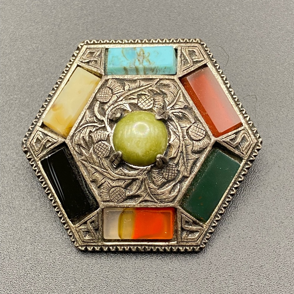 Vintage Miracle Celtic Brooch